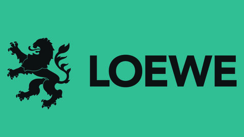 Antragsunterlagen für die LOEWE-Spitzenprofessuren Eine grüne Kachel mit LOEWE-Logo: Dem Schriftzug "LOEWE" und dem Wappenlöwen