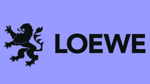 Antragsunterlagen für LOEWE-Exploration Eine lilafarbene Kachel mit LOEWE-Logo: Dem Schriftzug "LOEWE" und dem Wappenlöwen